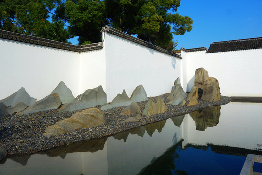 蘇州博物館景觀墻