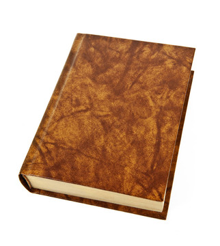空白的精裝書