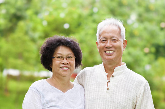 亞洲資深夫婦