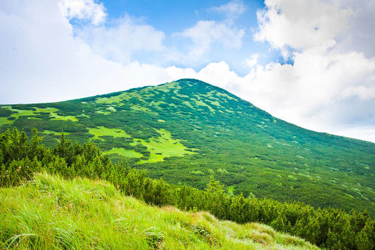 美麗的高山景觀