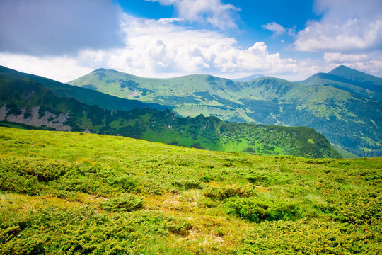 美麗的高山景觀