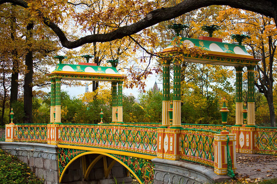 亞力山大公園的中國橋