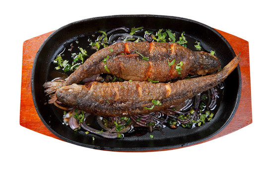 烤鱒魚(yú)