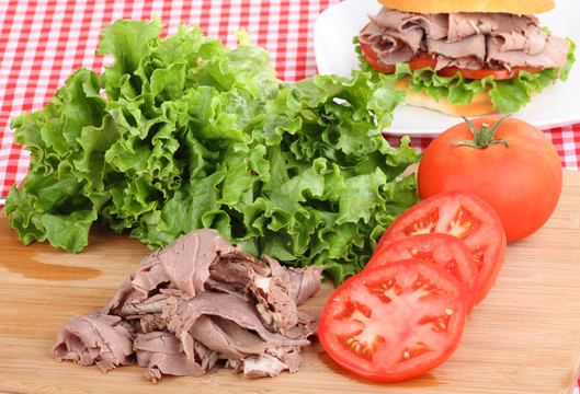 烤牛肉三明治的制備