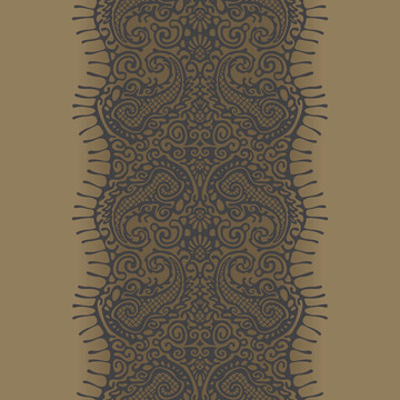金色蕾絲絲帶