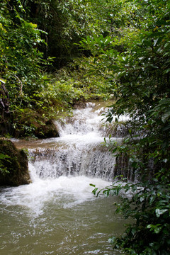 Erawan Waterfall；Kanchanaburi；泰國