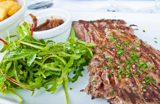 美味多汁的牛排牛肉
