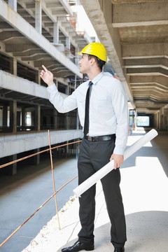 建筑工地建筑師