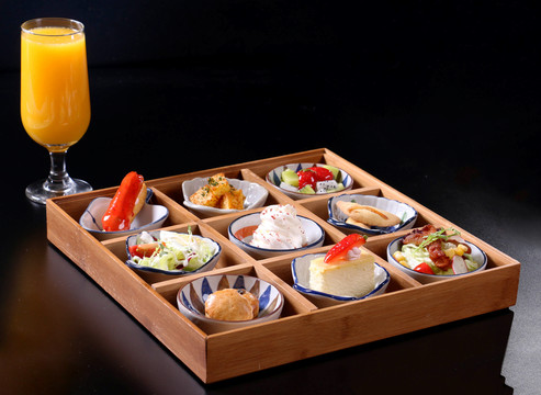 九宮格小食