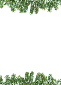 雪的圣誕框架