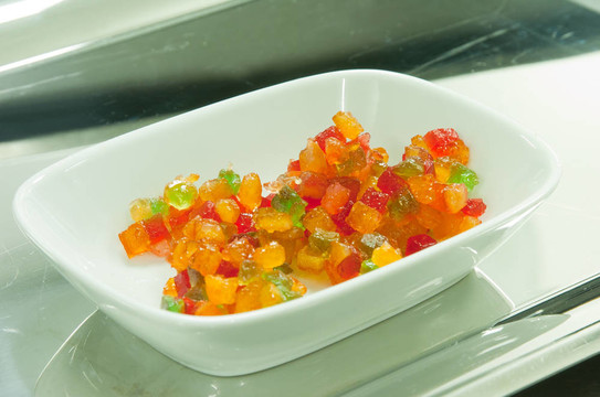 甜點(diǎn)的盤子