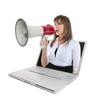 女商人Megaphone
