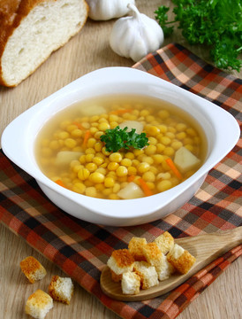 豌豆湯。