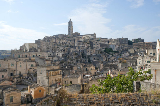 Matera（巴斯利卡塔大區(qū)；意大利）的老城區(qū)（Sassi）