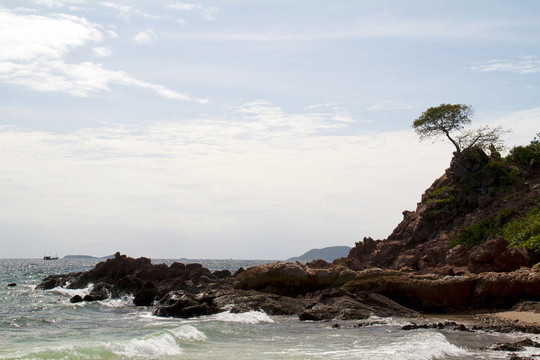 美麗的藍色海洋從斯米蘭群島泰國；亞洲