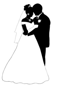 婚禮的夫婦