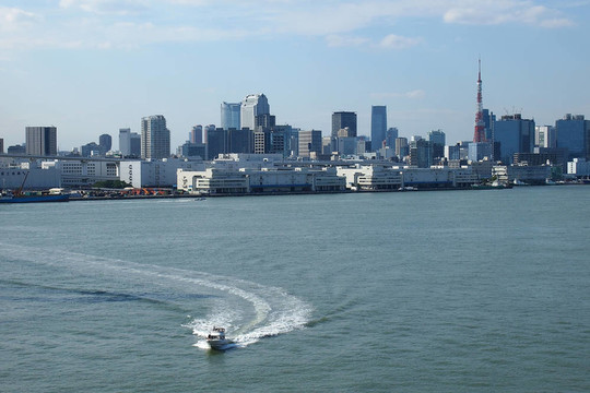 東京灣與建筑