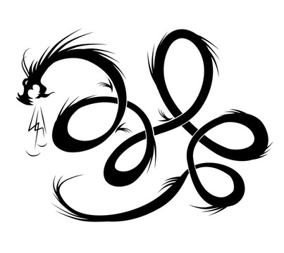 龍紋插畫供你設(shè)計(jì)