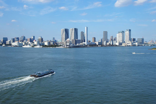 東京灣與建筑