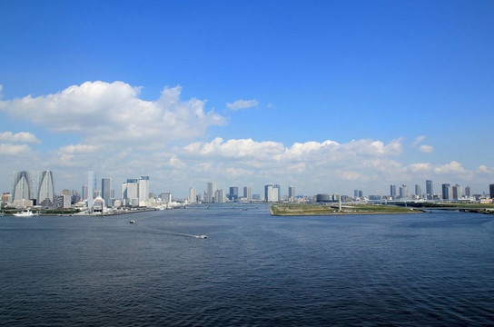 東京灣與建筑