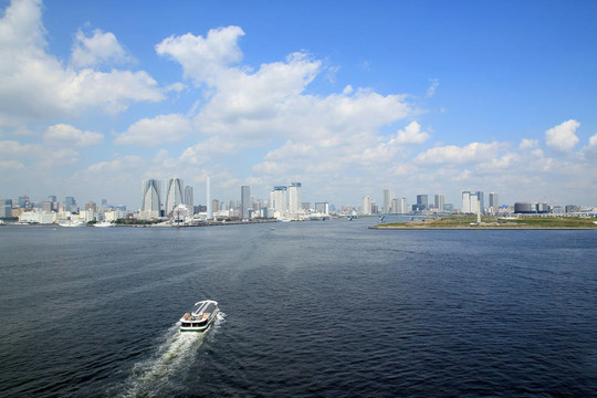 東京灣與建筑