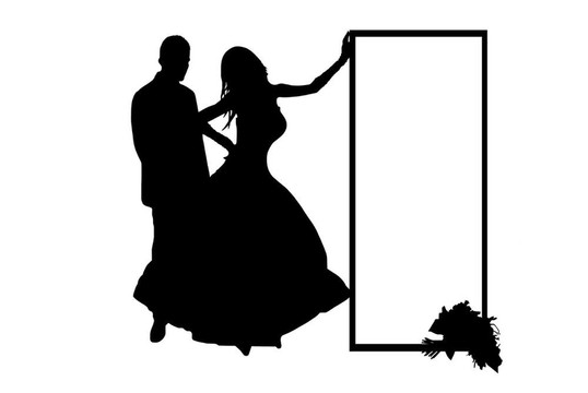 婚禮的夫婦