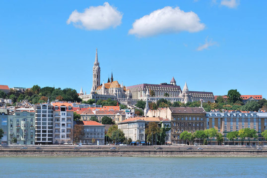 布達(dá)佩斯；匈牙利。Buda的觀點(diǎn)