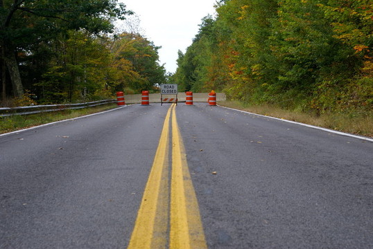 道路封閉