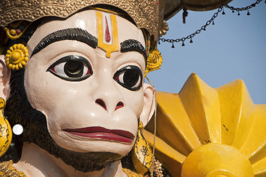 印度神話中的猴God Hanuman