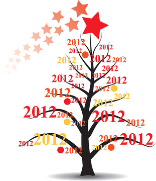 2012年的圣誕樹