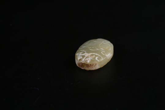 戰(zhàn)國玉器 戰(zhàn)國獸面紋玉