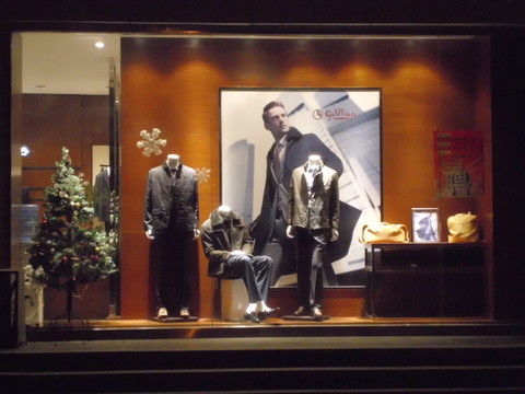 商店 櫥窗 展示