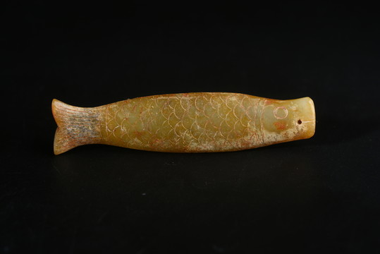 玉魚 唐代玉魚