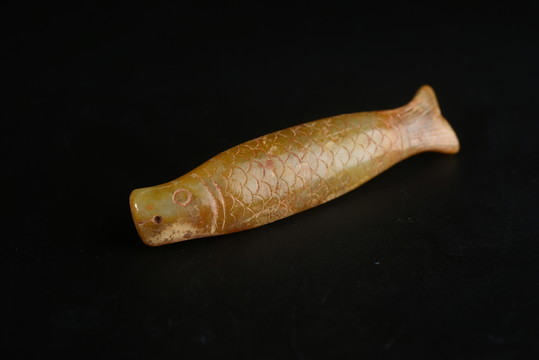 玉魚 唐代玉魚