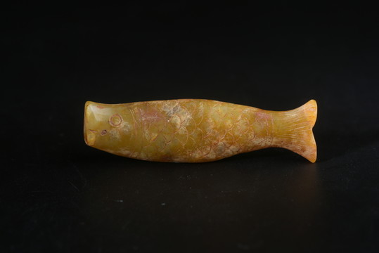 玉魚 唐代玉魚