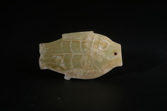 玉魚 商代玉器