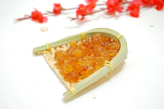 桃膠素材 桃花淚