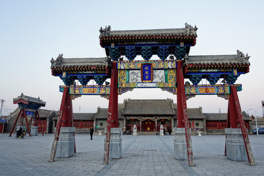 多倫縣山西會館伏魔宮牌樓