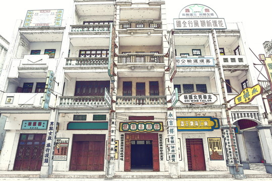 老上海 舊香港 舊廣州明信片