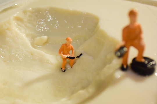 模型小人工作