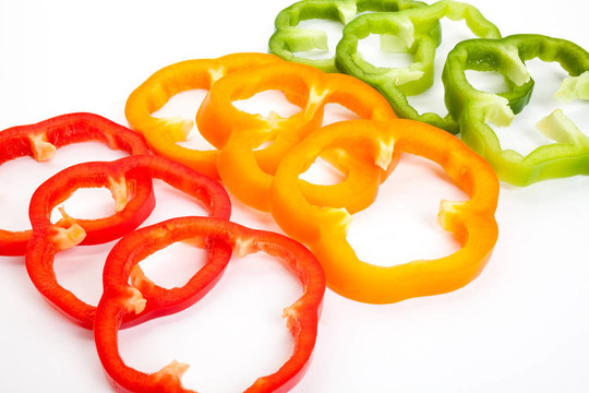 切片Bell Pepper