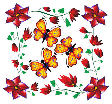 蝴蝶花