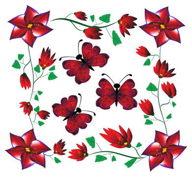 蝴蝶花