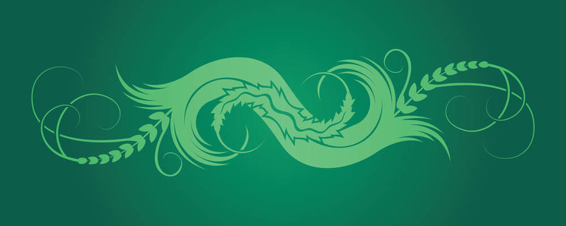 漂亮的葉子形狀