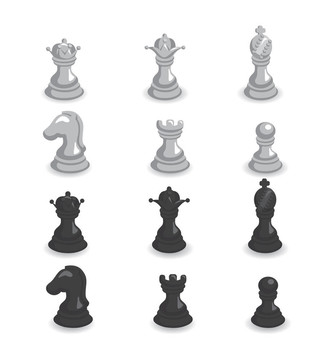 黑白棋集插圖