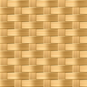 無縫柳條圖案