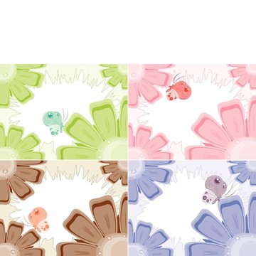 Flowers；背景集
