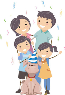 生日的狗