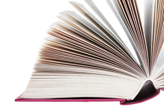 打開的書