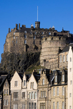 愛丁堡城堡和Grassmarket